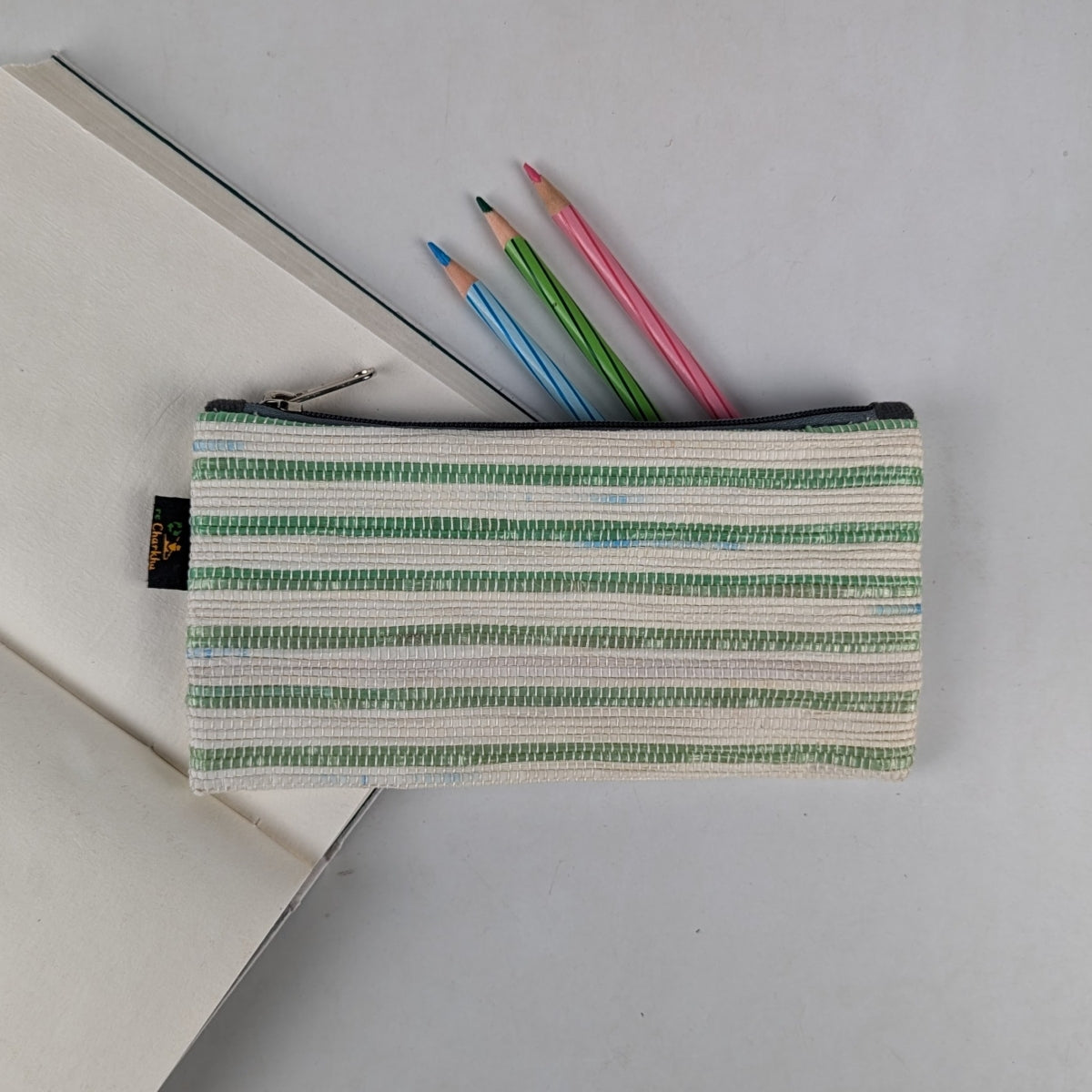 Upcycled Handwoven Pencil Pouch (PP0325-005) PS_W