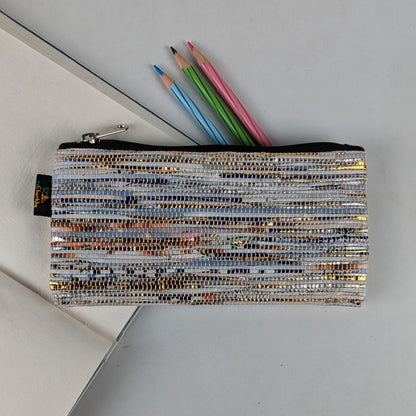 Upcycled Handwoven Pencil Pouch (PP0325-007) PS_W