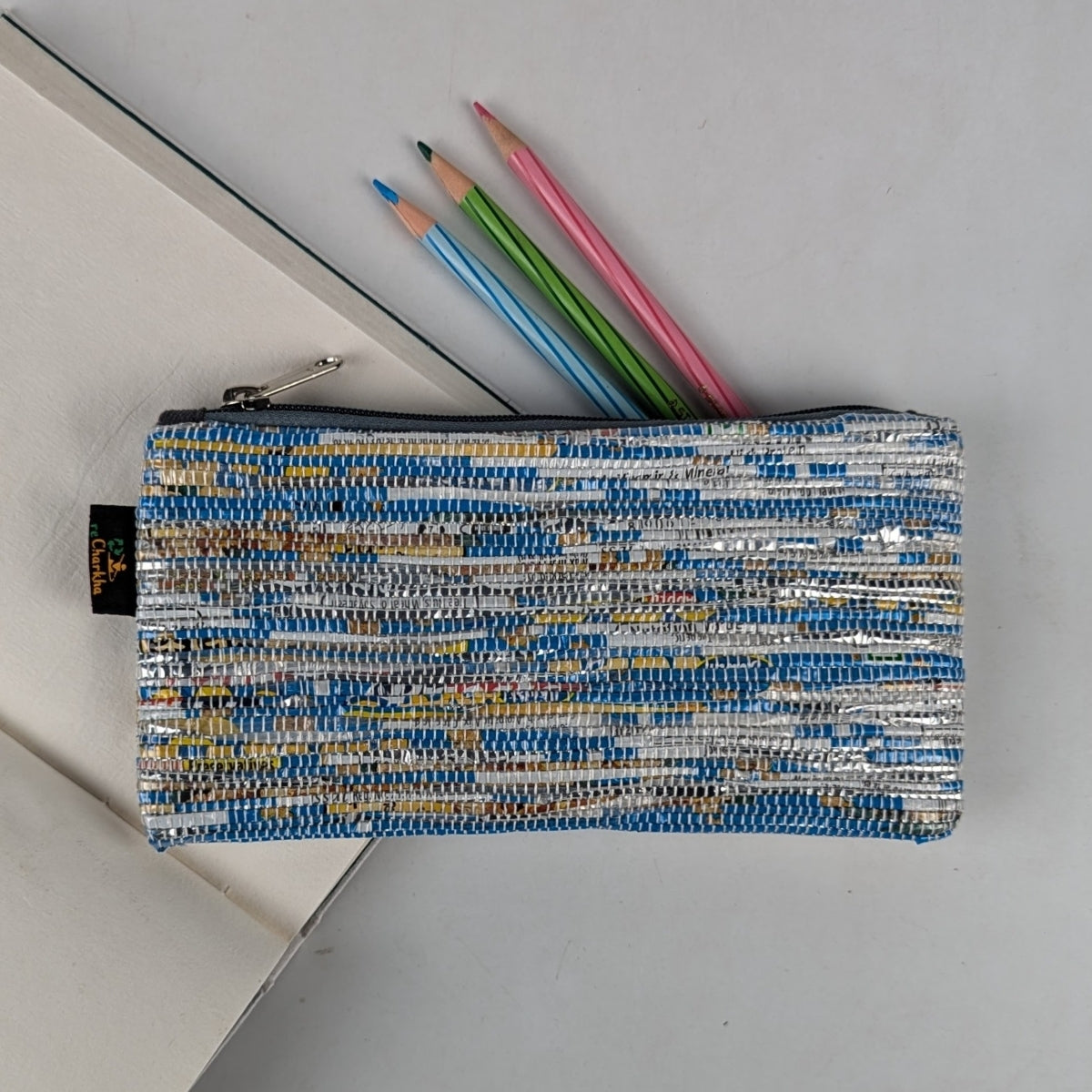 Upcycled Handwoven Pencil Pouch (PP0325-020) PS_W