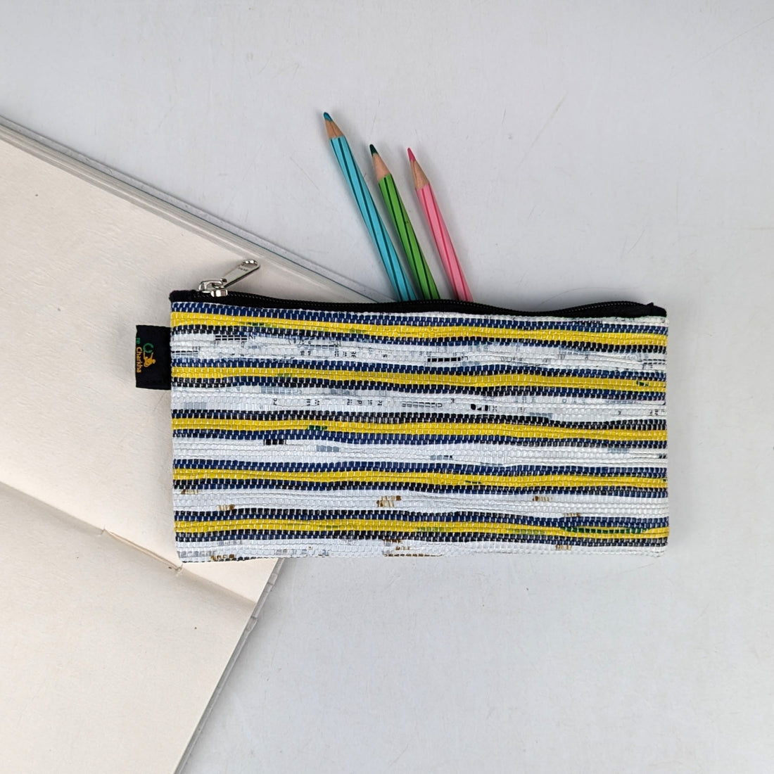 Upcycled Handwoven Pencil Pouch (PP0925-022) PS_W