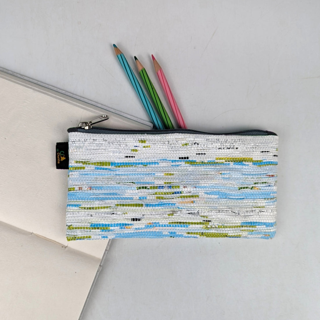 Upcycled Handwoven Pencil Pouch (PP0925-024) PS_W