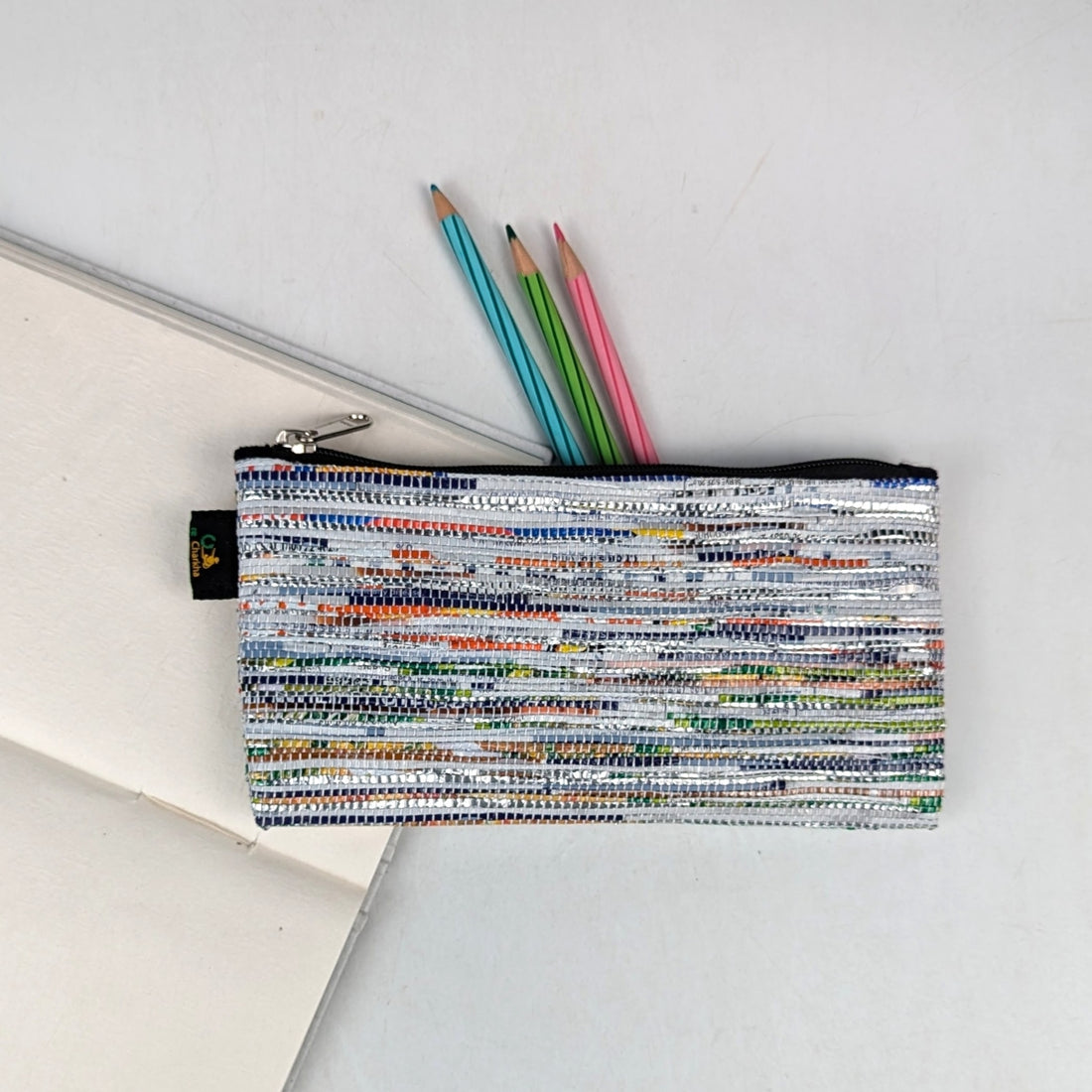 Upcycled Handwoven Pencil Pouch (PP0925-031) PS_W