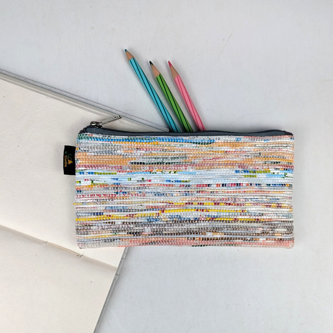 Upcycled Handwoven Pencil Pouch (PP0925-033) PS_W