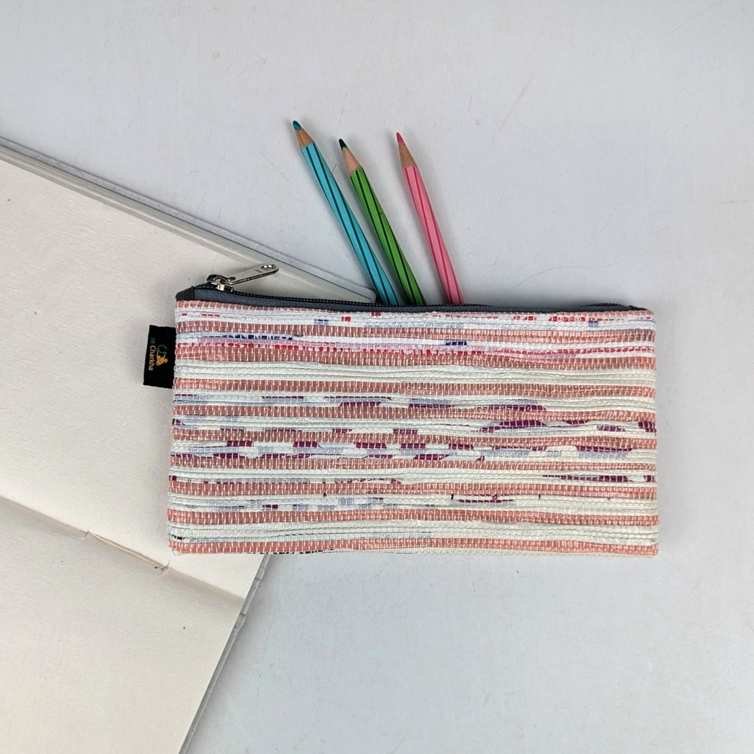 Upcycled Handwoven Pencil Pouch (PP0925-037) PS_W
