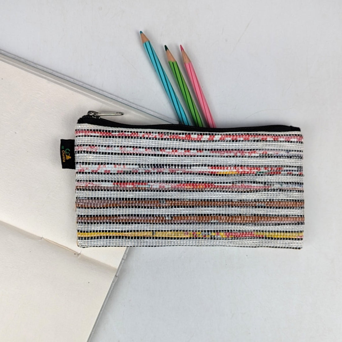 Upcycled Handwoven Pencil Pouch (PP0925-039) PS_W