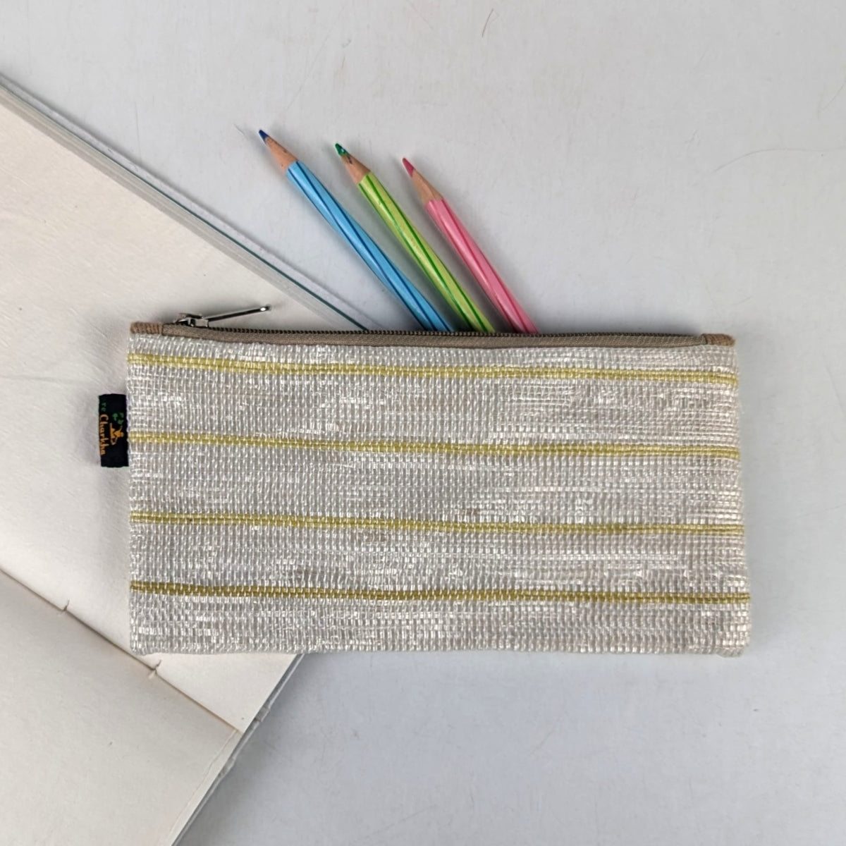 Upcycled Handwoven Pencil Pouch (PP1125-003) PS_W