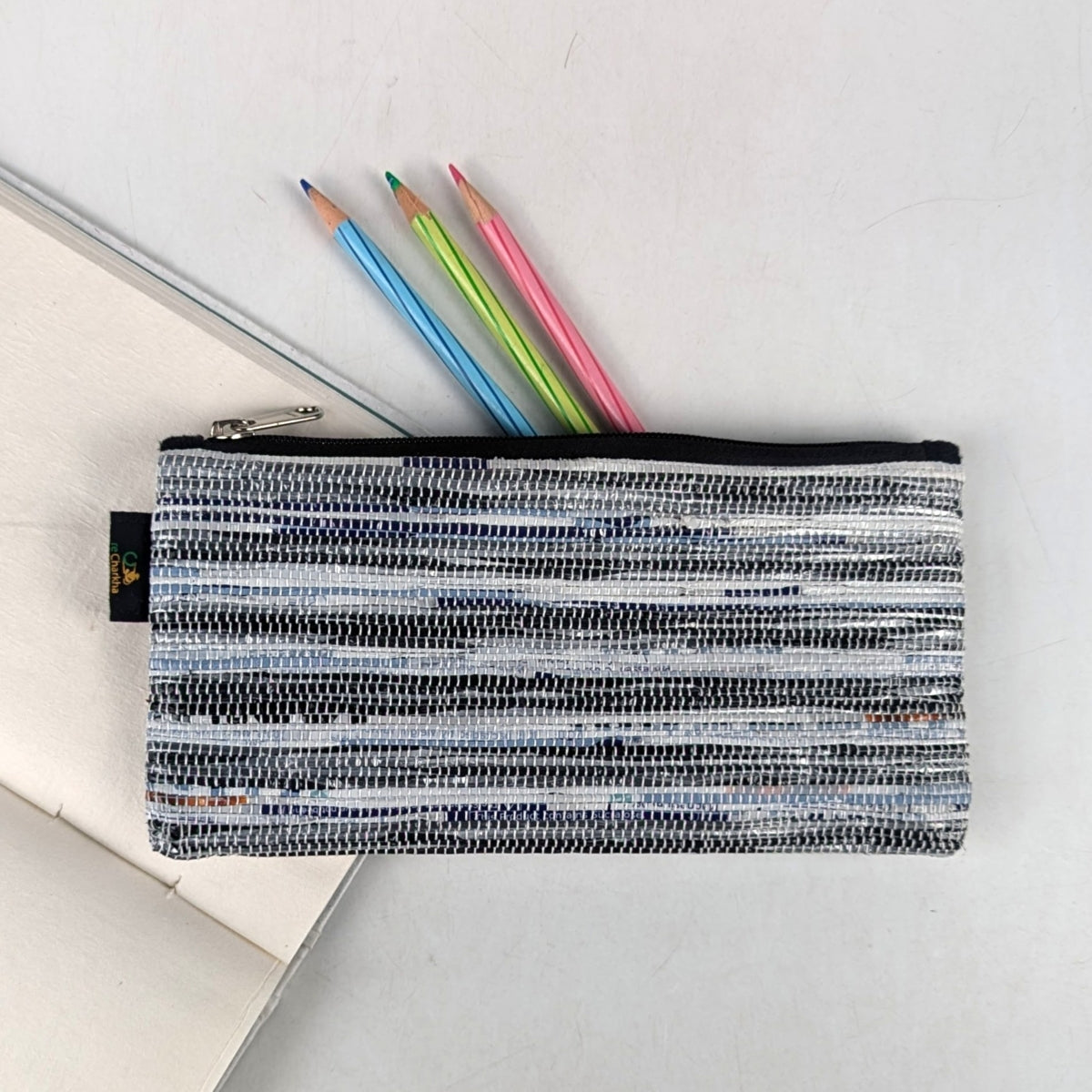 Upcycled Handwoven Pencil Pouch (PP1125-005) PS_W