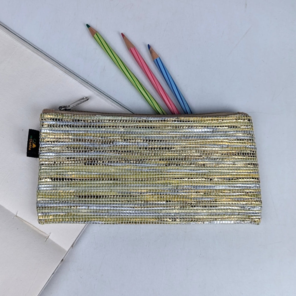 Upcycled Handwoven Pencil Pouch (PP1125-014) PS_W