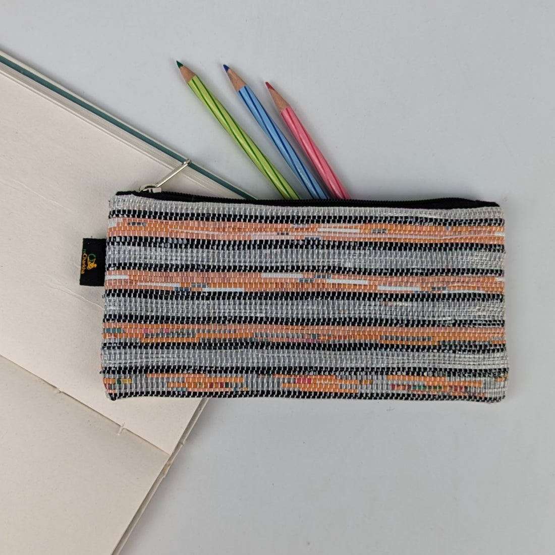 Upcycled Handwoven Pencil Pouch (PP1225-006) PS_W