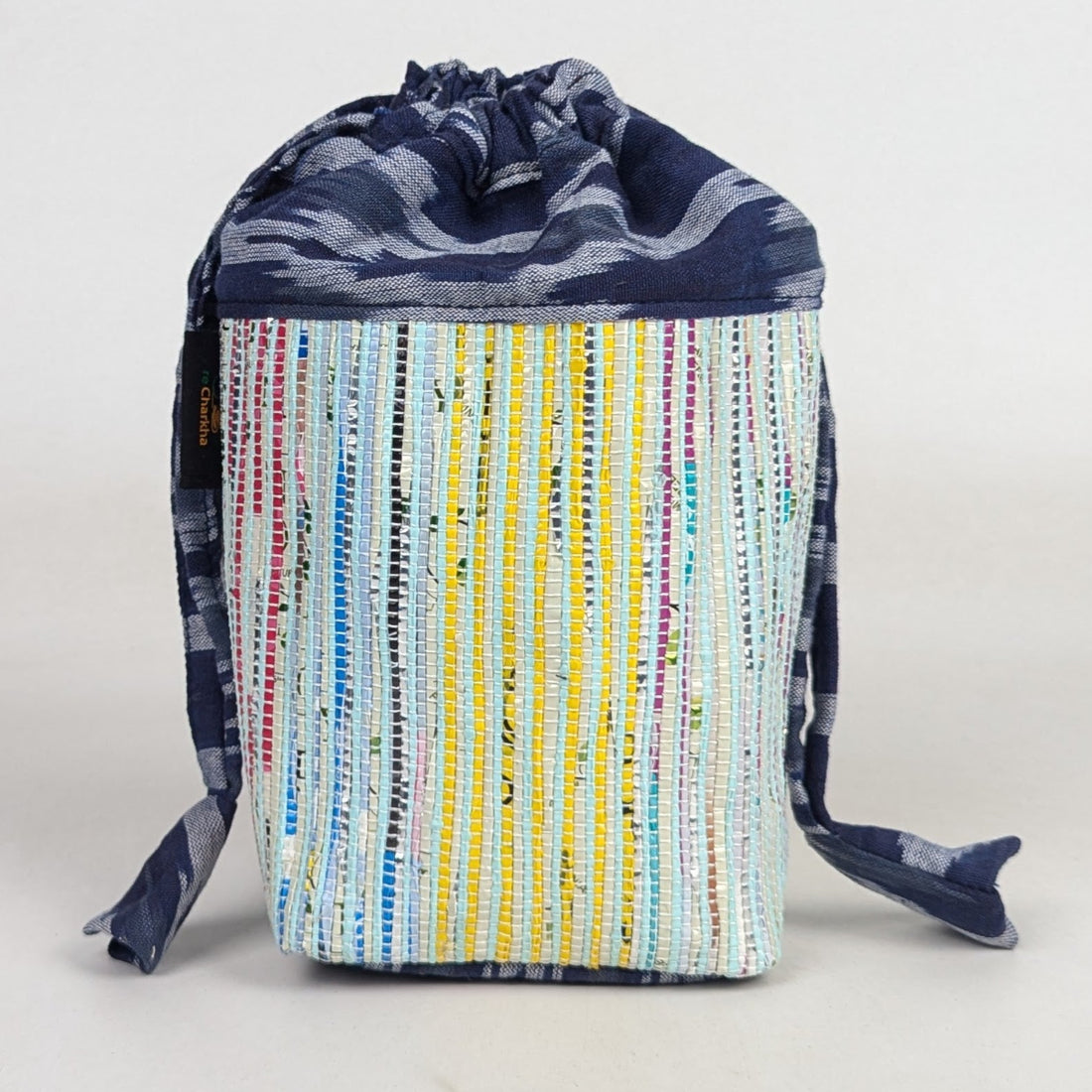 Upcycled Handwoven Potli Bag (P0226-003) PS_W