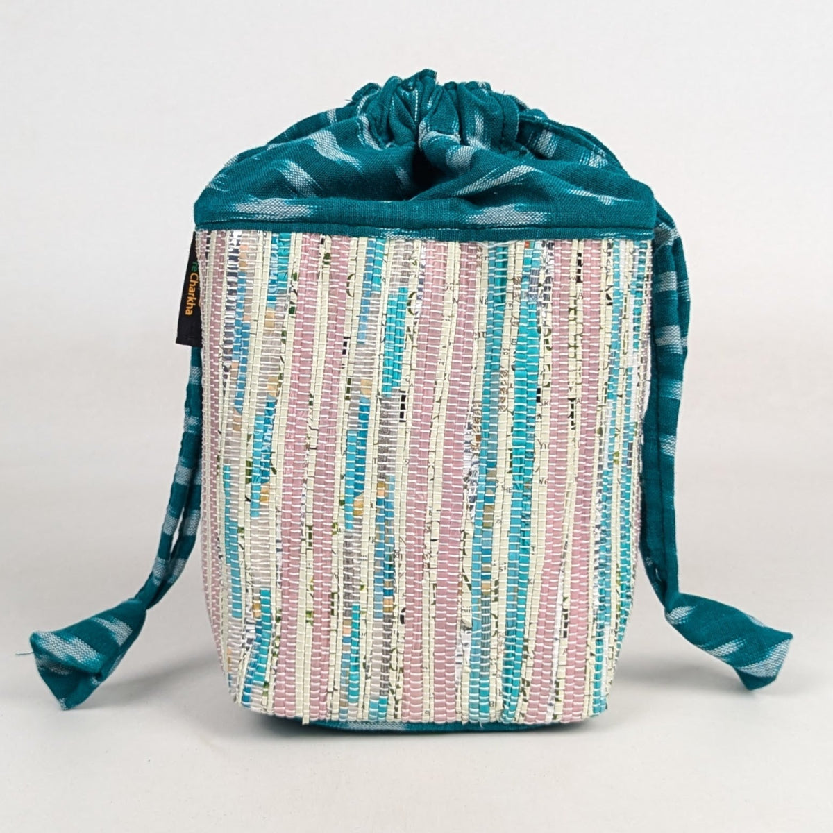 Upcycled Handwoven Potli Bag (P0226-005) PS_W