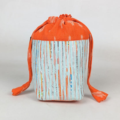 Upcycled Handwoven Potli Bag (P0326-013) PS_W
