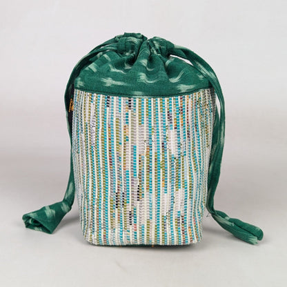 Upcycled Handwoven Potli Bag (P0326-015) PS_W
