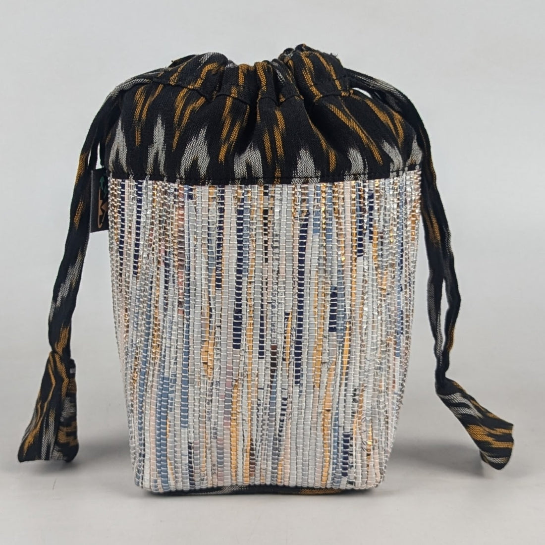 Upcycled Handwoven Potli Bag (P0525-004) PS_W