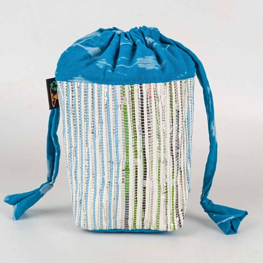 Upcycled Handwoven Potli Bag (P0525-013) PS_W
