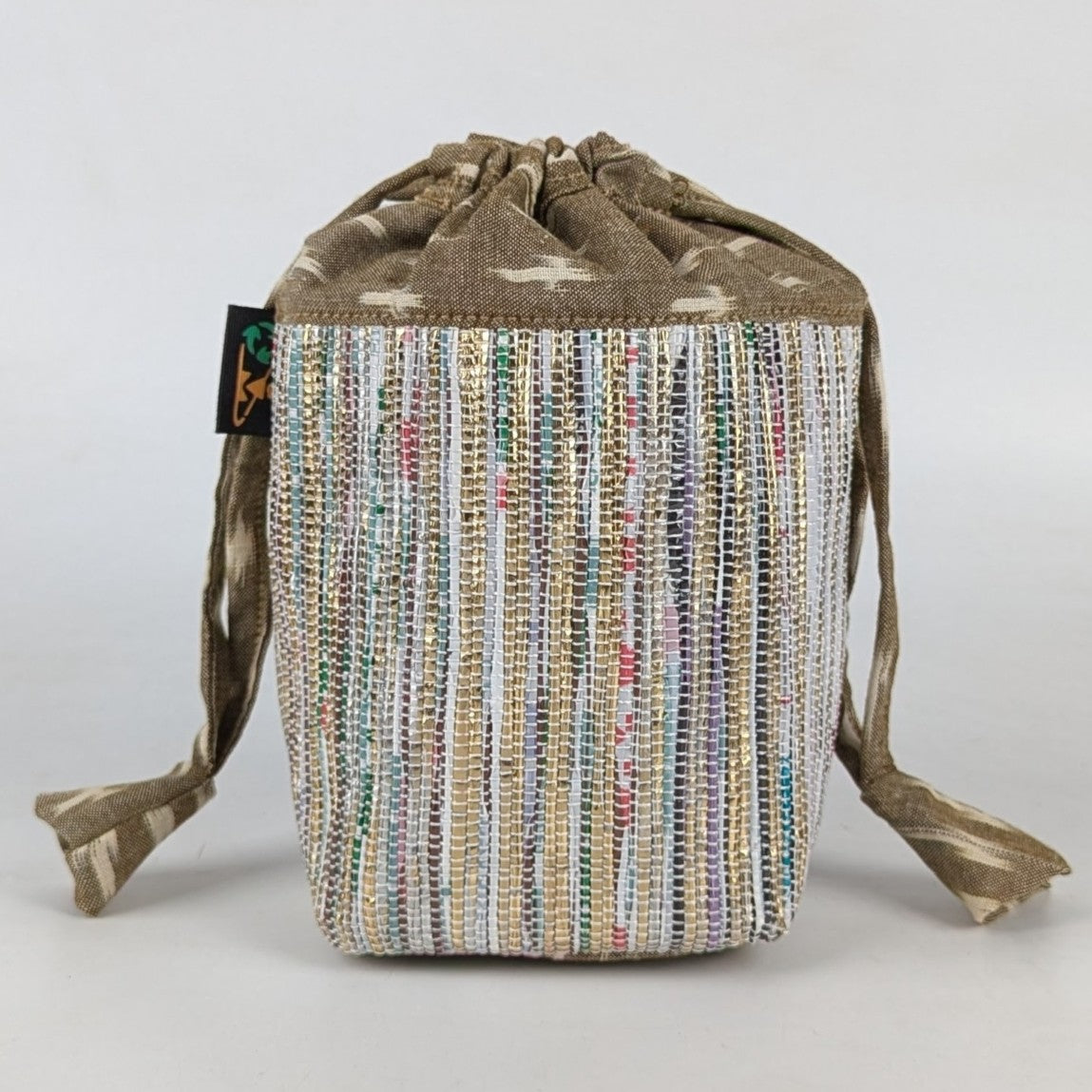 Upcycled Handwoven Potli Bag (P0525-014) PS_W