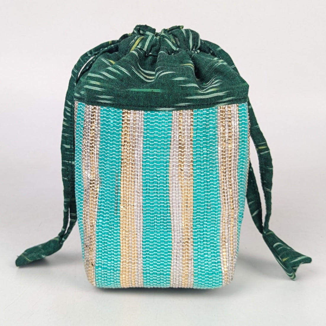 Upcycled Handwoven Potli Bag (P0925-001) PS_W