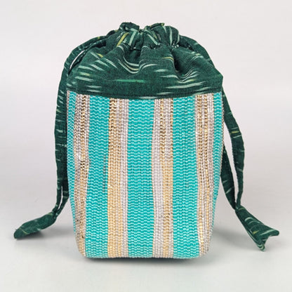 Upcycled Handwoven Potli Bag (P0925-001) PS_W