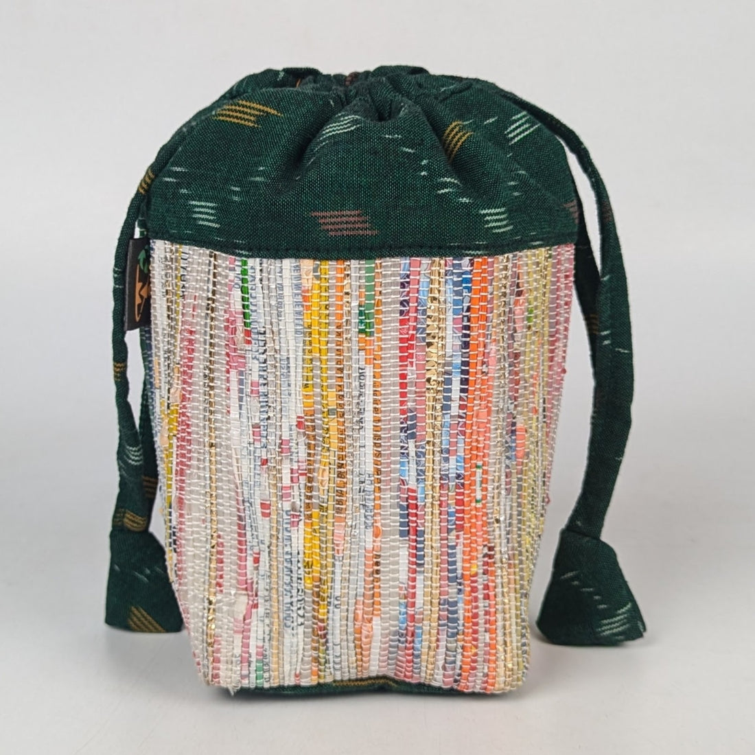 Upcycled Handwoven Potli Bag (P0925-003) PS_W