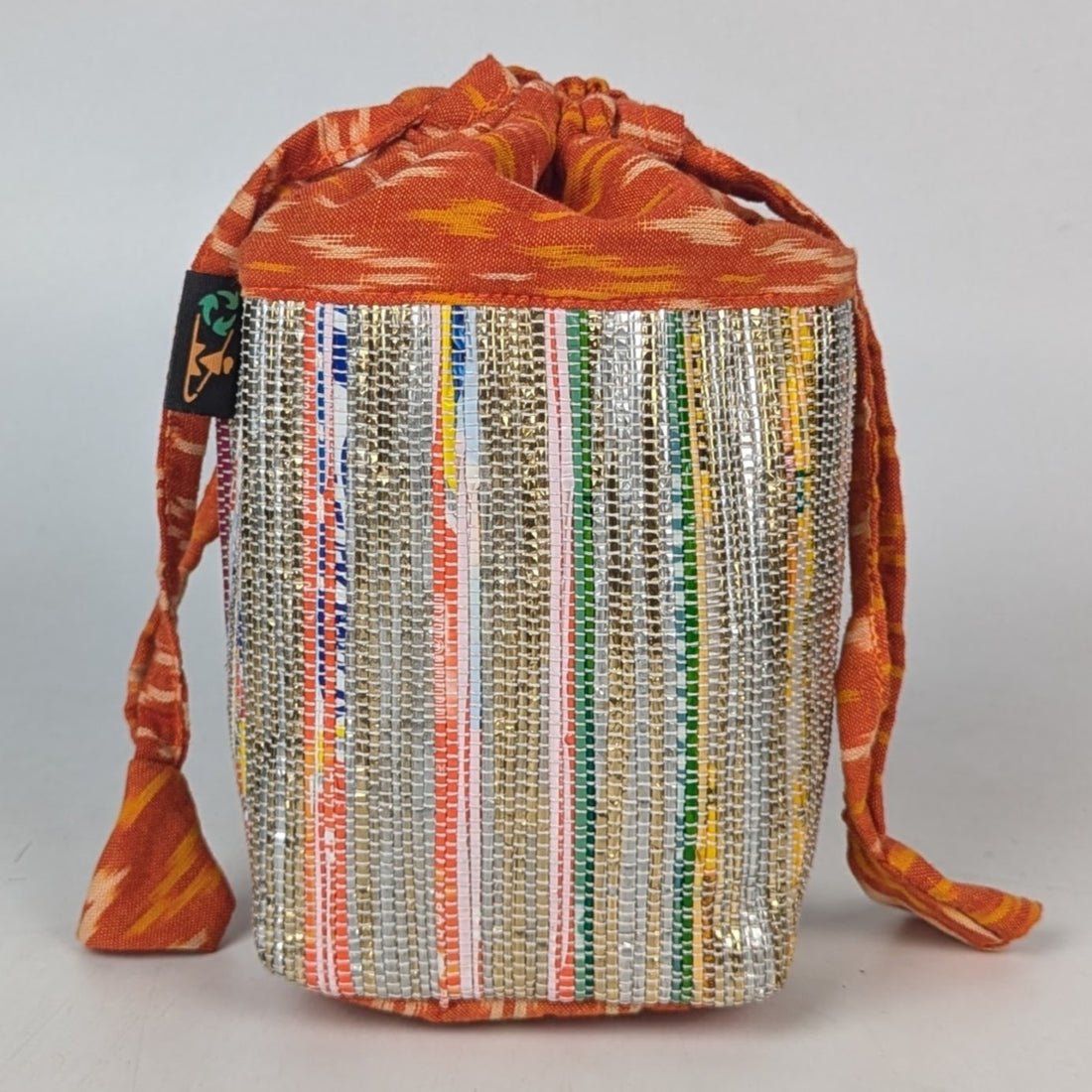 Upcycled Handwoven Potli Bag (P0925-004) PS_W