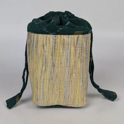 Upcycled Handwoven Potli Bag (P0925-010) PS_W