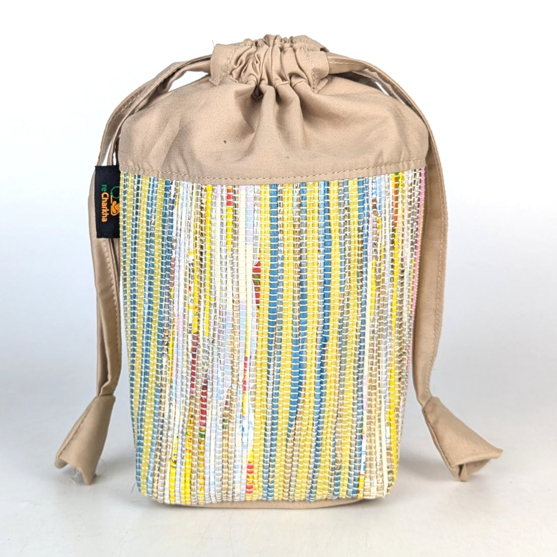 Upcycled Handwoven Potli Bag (P1025-003) PS_W