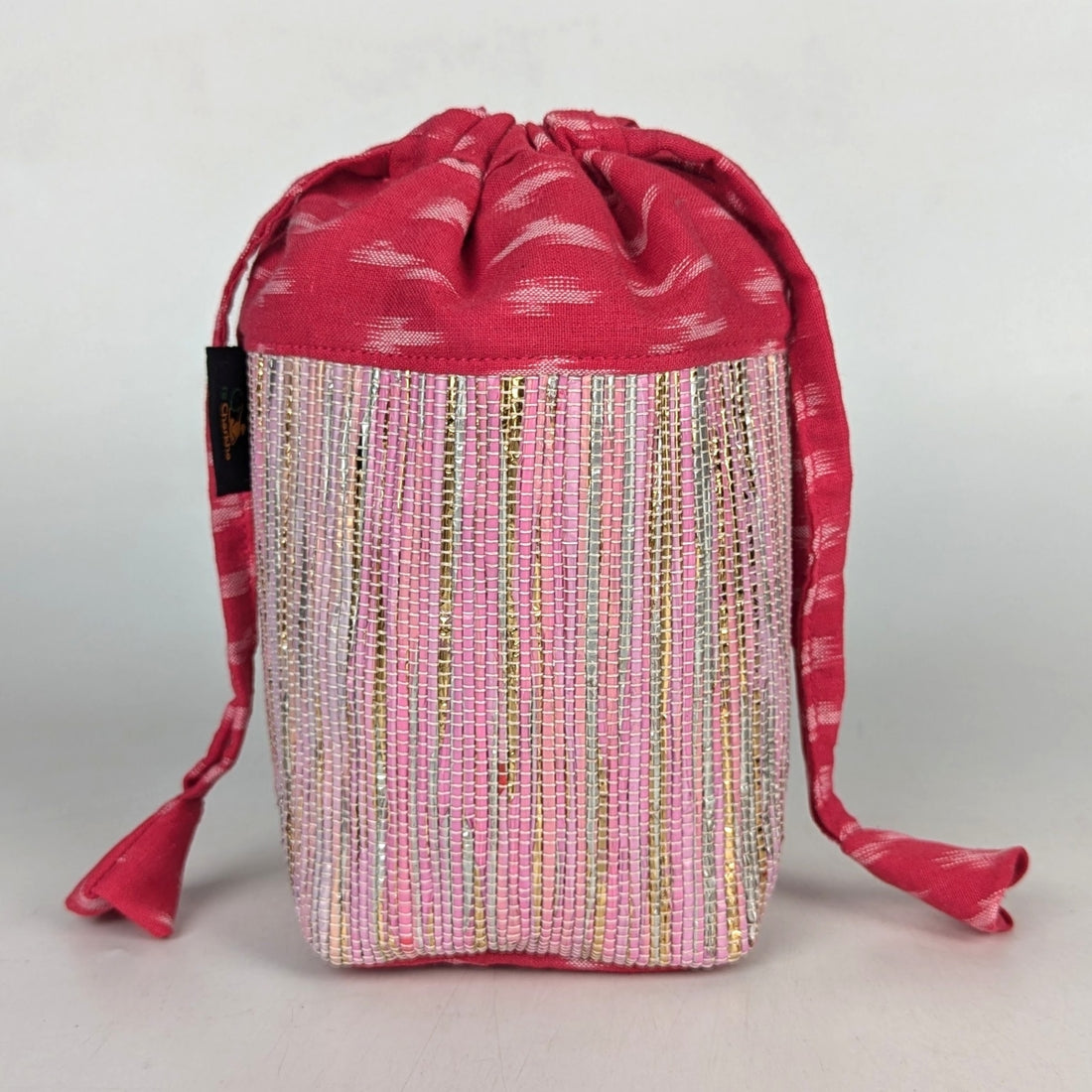 Upcycled Handwoven Potli Bag (P1025-004) PS_W