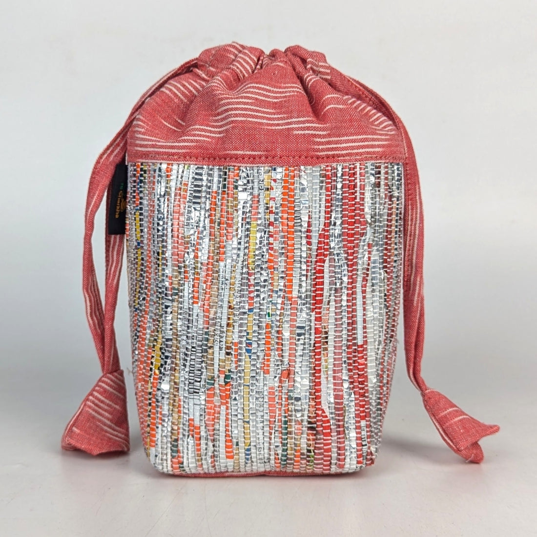 Upcycled Handwoven Potli Bag (P1025-006) PS_W