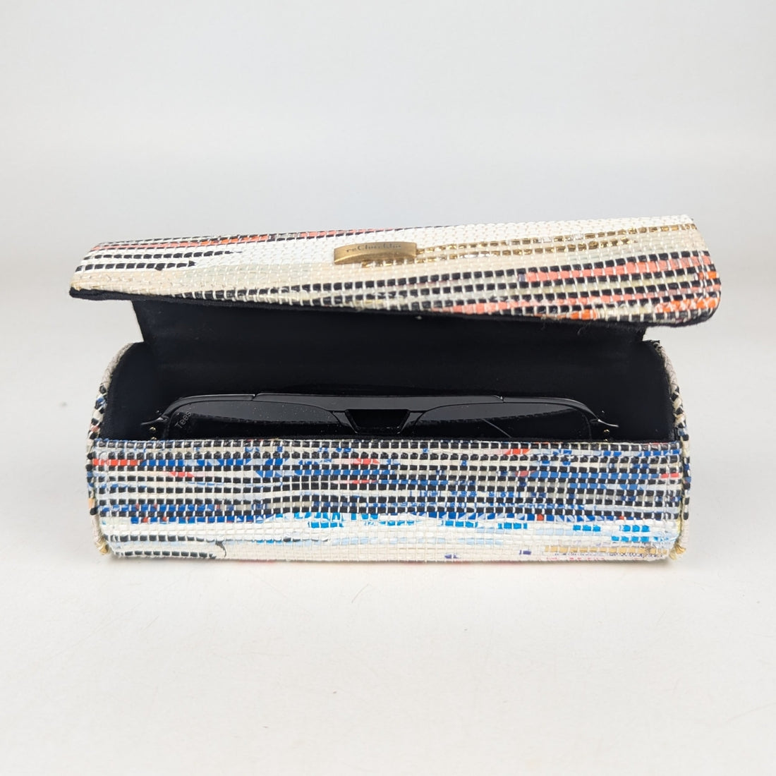Upcycled Handwoven Sunglass Case (SGC0825-006) PS_W