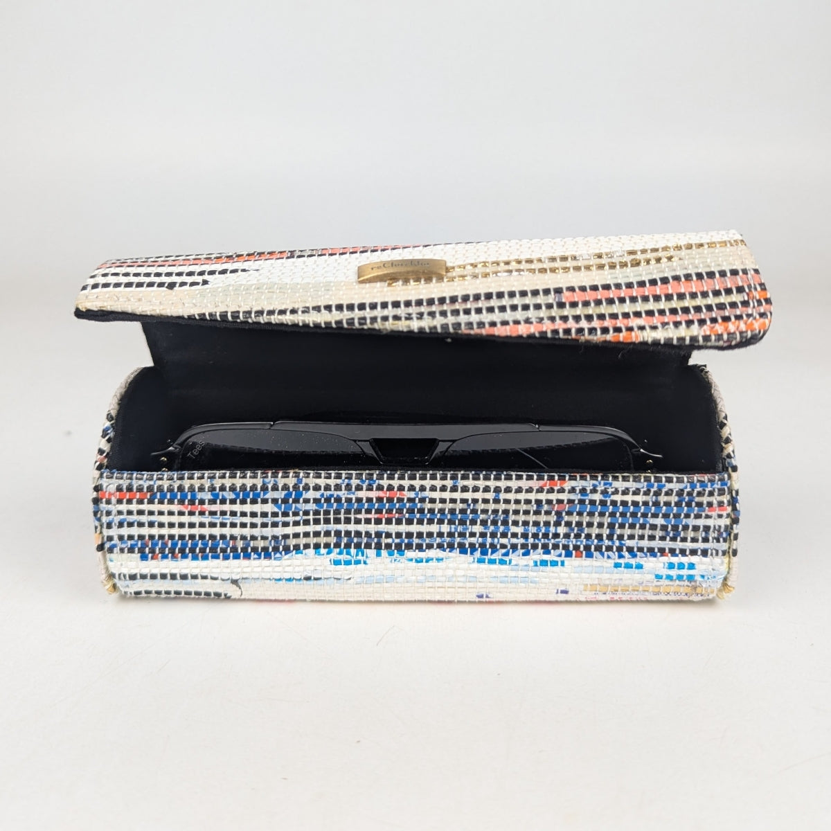 Upcycled Handwoven Sunglass Case (SGC0825-006) PS_W