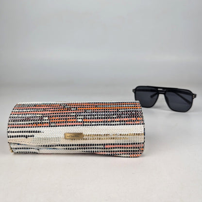 Upcycled Handwoven Sunglass Case (SGC0825-006) PS_W