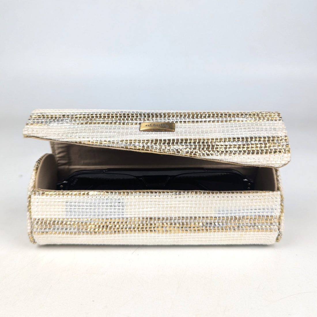 Upcycled Handwoven Sunglass Case (SGC0825-008) PS_W