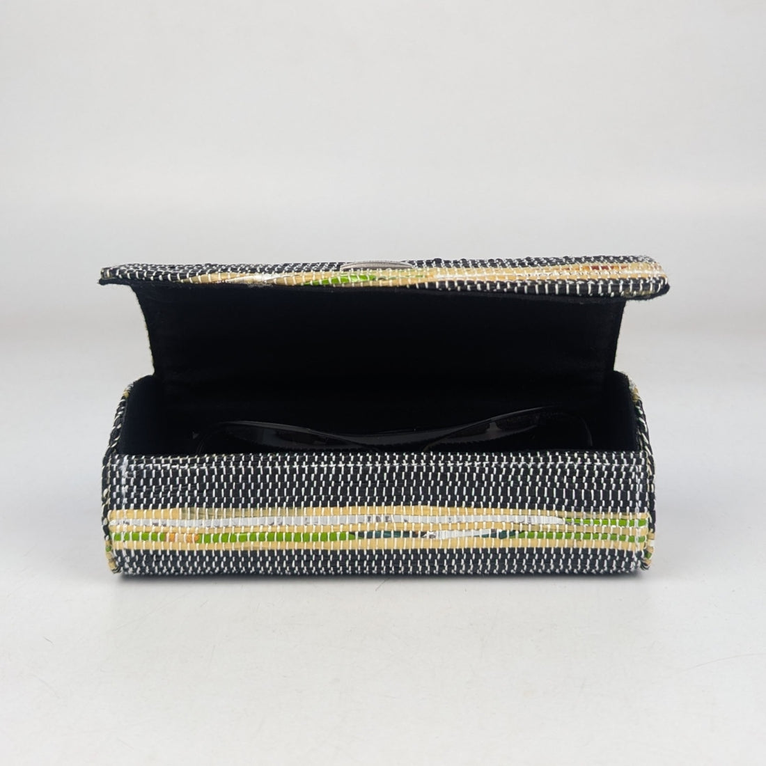 Upcycled Handwoven Sunglass Case (SGC0825-009) PS_W