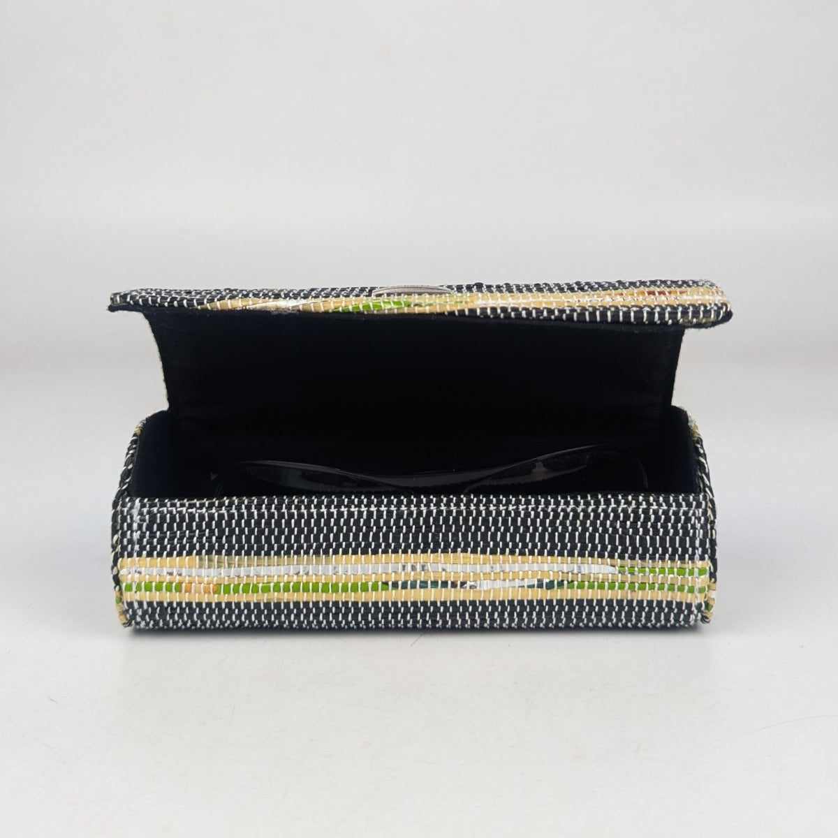 Upcycled Handwoven Sunglass Case (SGC0825-009) PS_W
