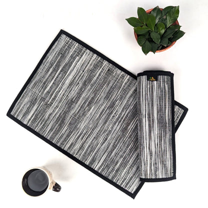 Upcycled Handwoven Table Mat (Set of 2) (TM0825-013) PS_W