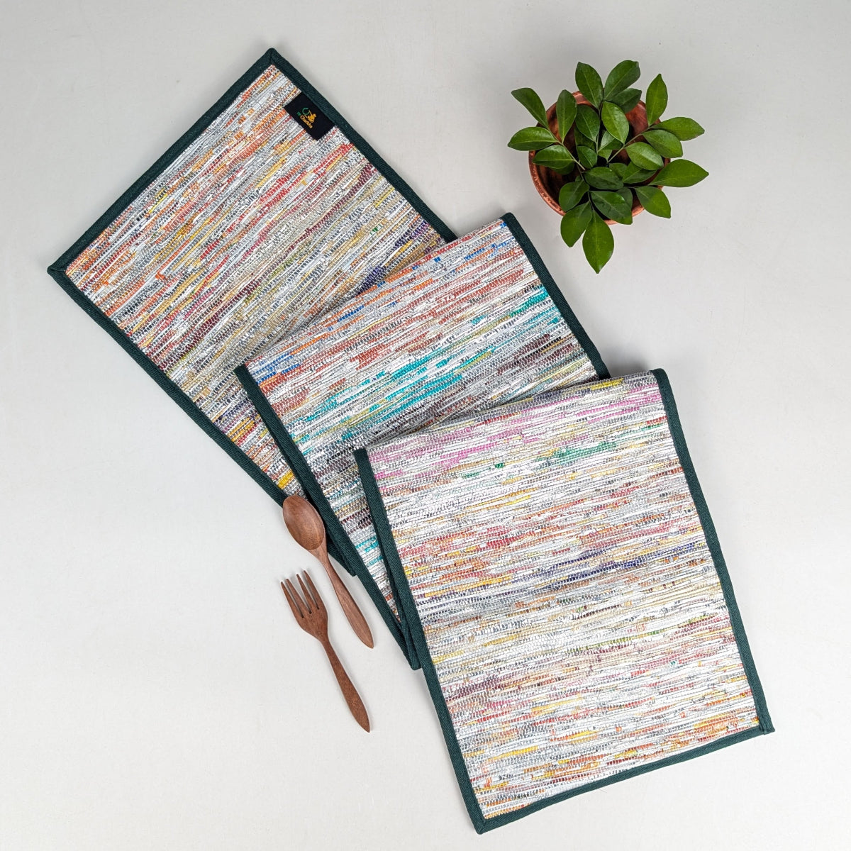 Upcycled Handwoven Table Runner (TR0426-002) PS_W 