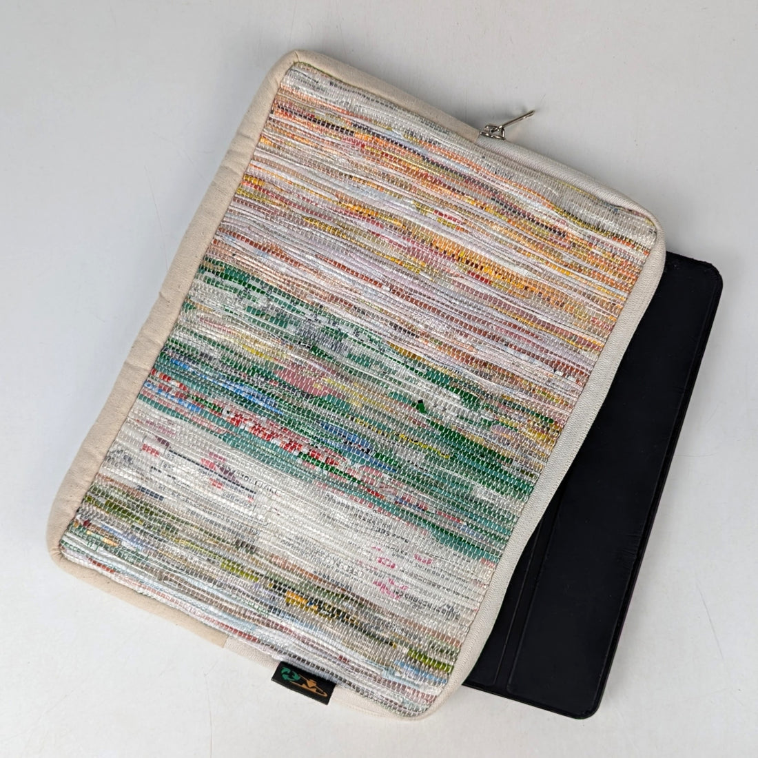 Upcycled Handwoven Tablet Sleeve (TS0925-001) PS_W