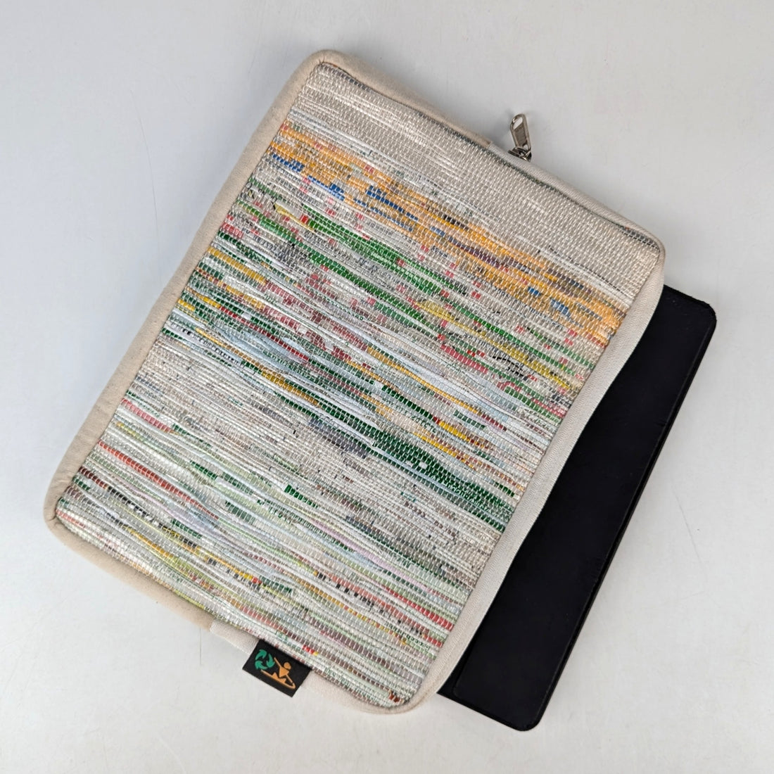 Upcycled Handwoven Tablet Sleeve (TS0925-003) PS_W
