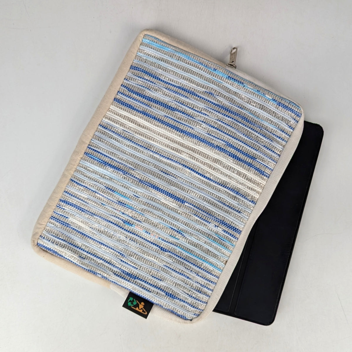 Upcycled Handwoven Tablet Sleeve (TS0925-004) PS_W