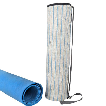 Upcycled Handwoven Yoga Mat Bag (YB0326-007) PS_W