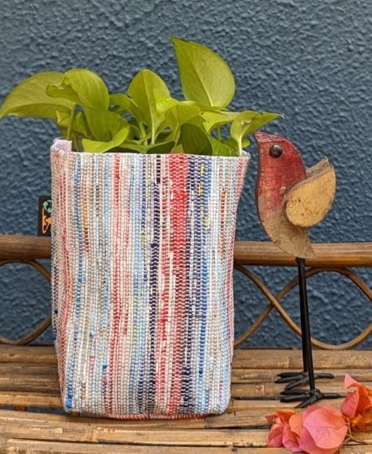 Upcycled Handwoven Grow Pot Medium (GPM0424-010) PS_W