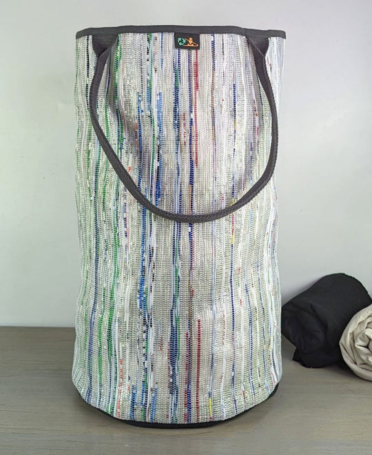 Upcycled Handwoven Laundry Bag (LBG0424-010)