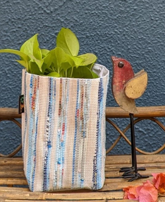 Upcycled Handwoven Grow Pot Medium (GPM0424-005) PS_W