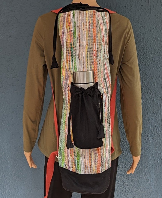 (YB0324-113) Upcycled Handwoven Yoga Bag
