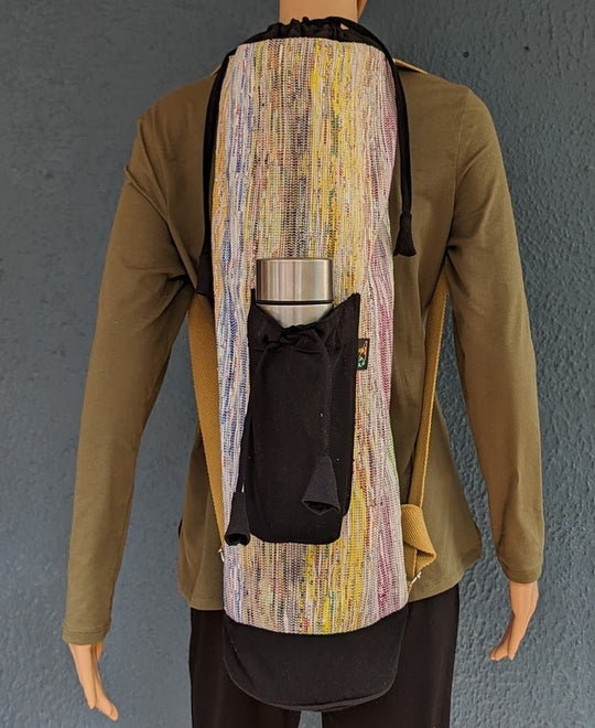 (YB0324-114) Upcycled Handwoven Yoga Bag