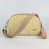 Yellow & White stripes Upcycled Handwoven Designer Taco Sling (TSL0225-001) PS_W