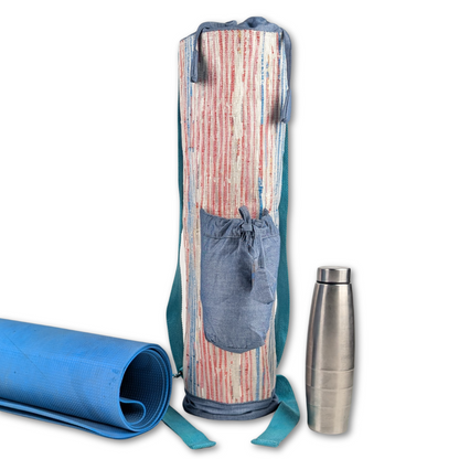 Upcycled Handwoven Yoga Bag (YB0325-001) PS_W