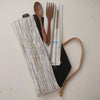 reCharkha upcycled handwoven cutlery kit handmade from waste plastic bags amazon and gift wrappers
