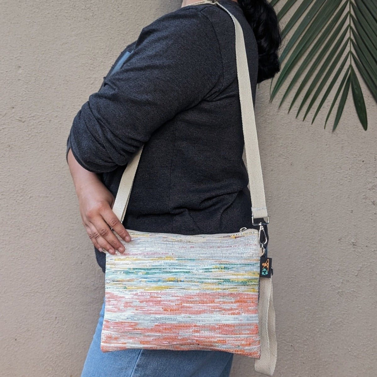 Tri colored Sling Bag (SI1223-004)