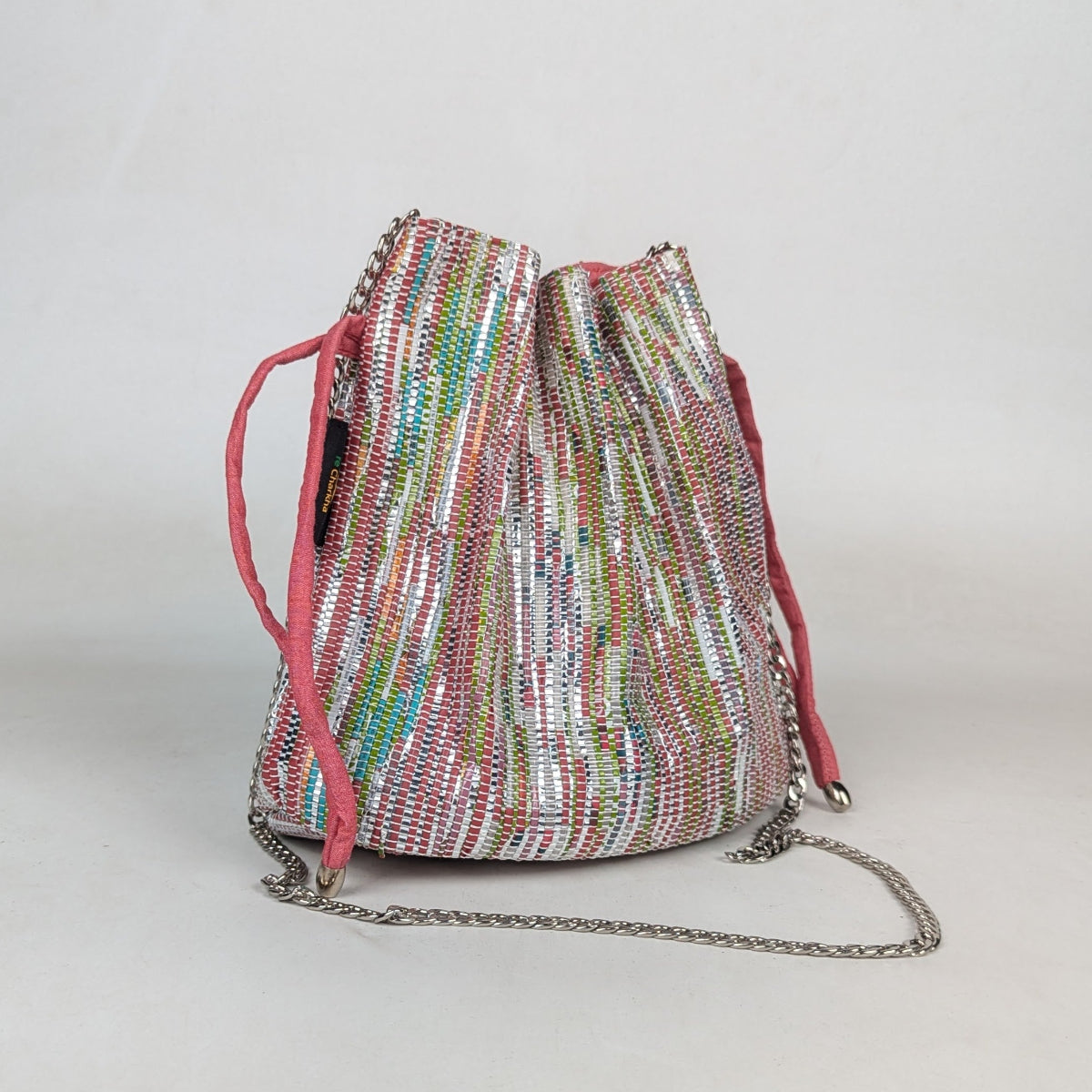 Upcycled Handcrafted Potli Sling (PS0326-003) PS _W